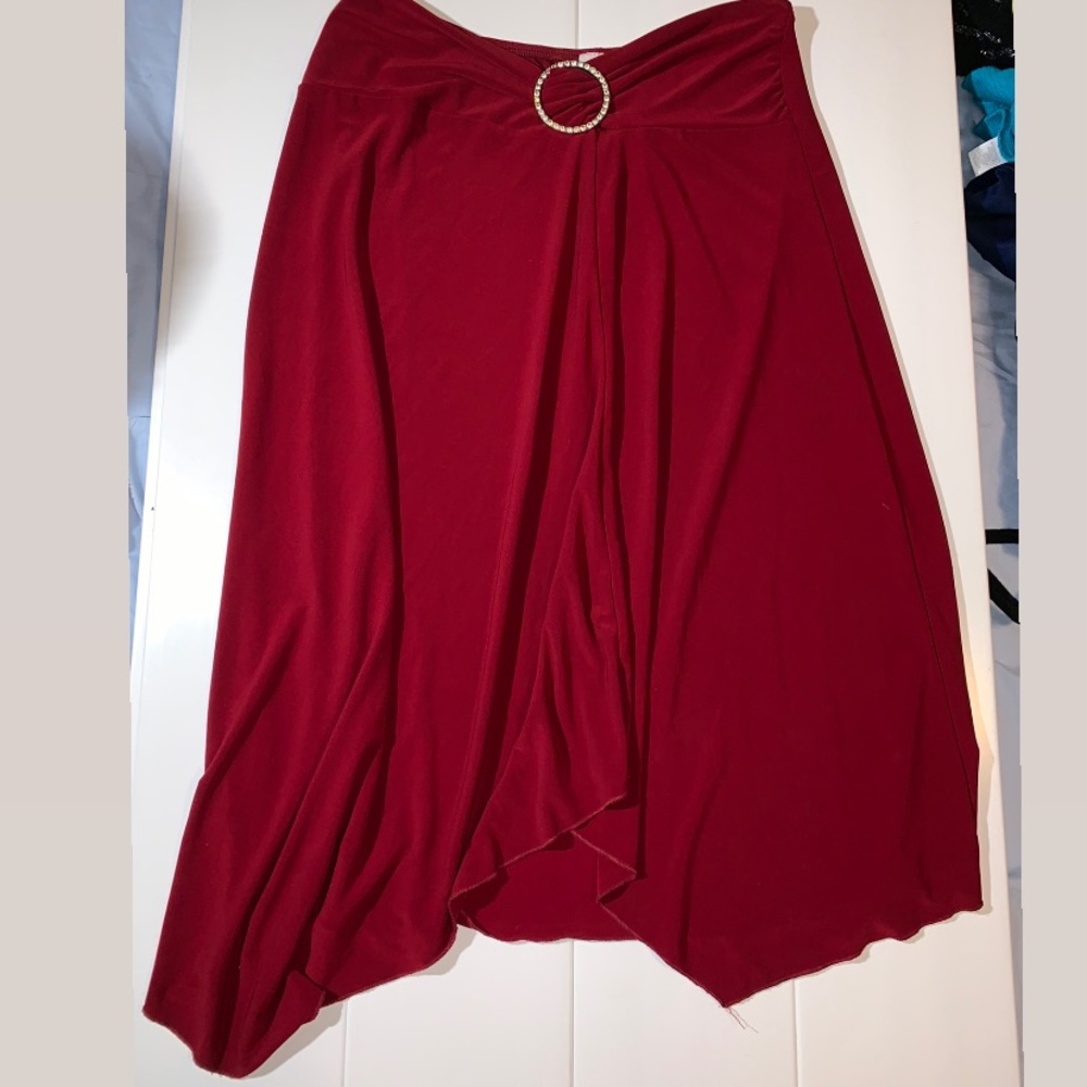 Long stretchy skirt